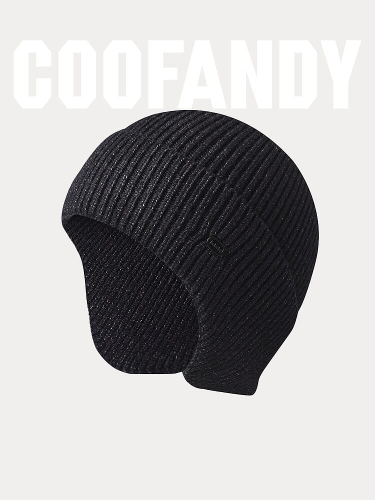 Windproof Ear Protection Strick Beanie