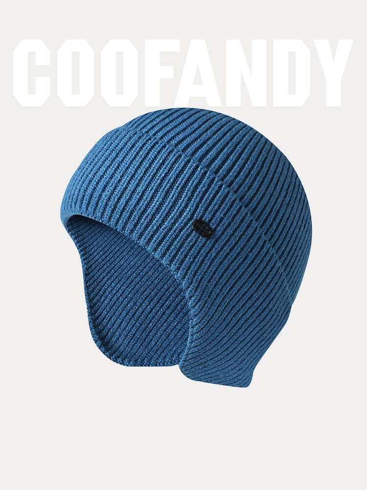 Windproof Ear Protection Strick Beanie