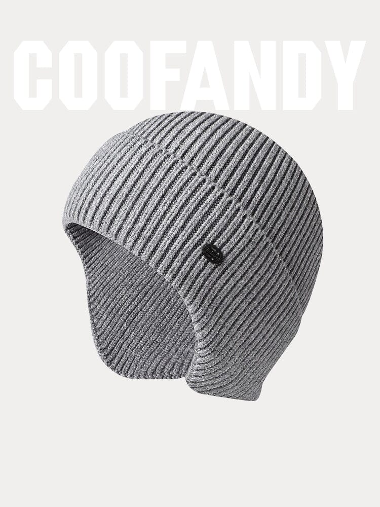 Windproof Ear Protection Strick Beanie