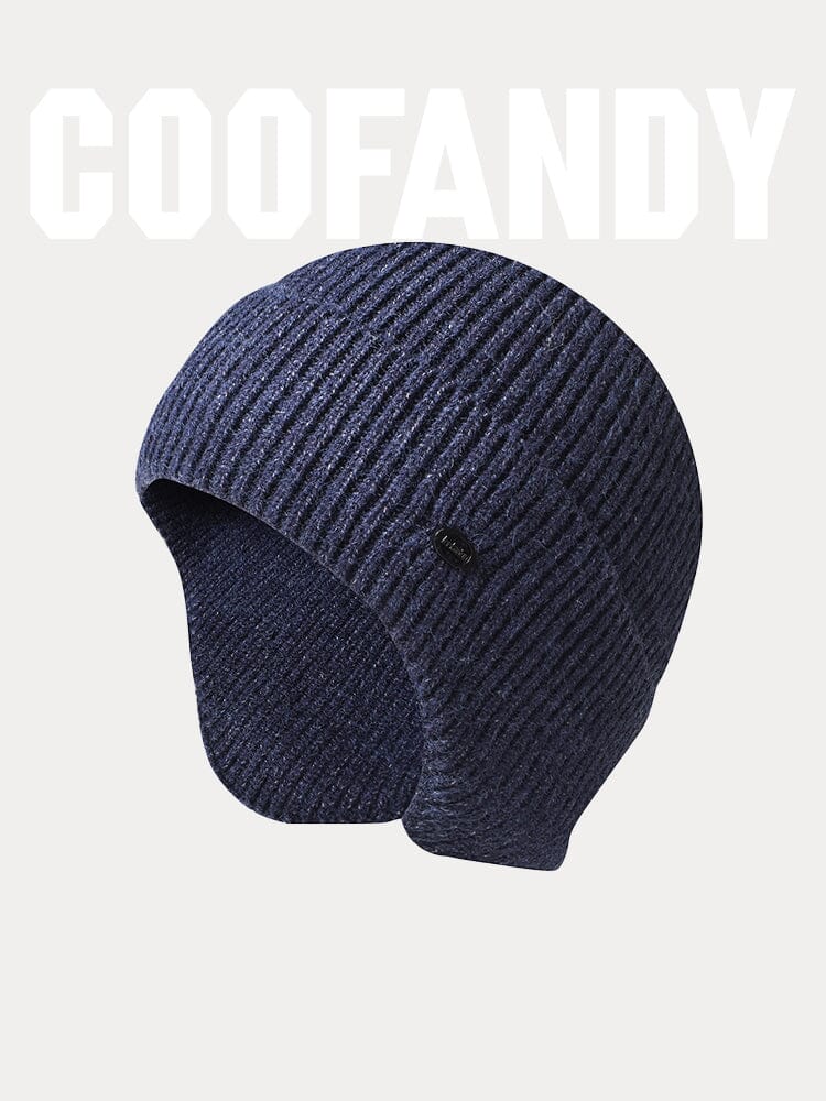 Windproof Ear Protection Strick Beanie