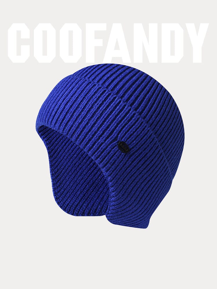 Windproof Ear Protection Strick Beanie