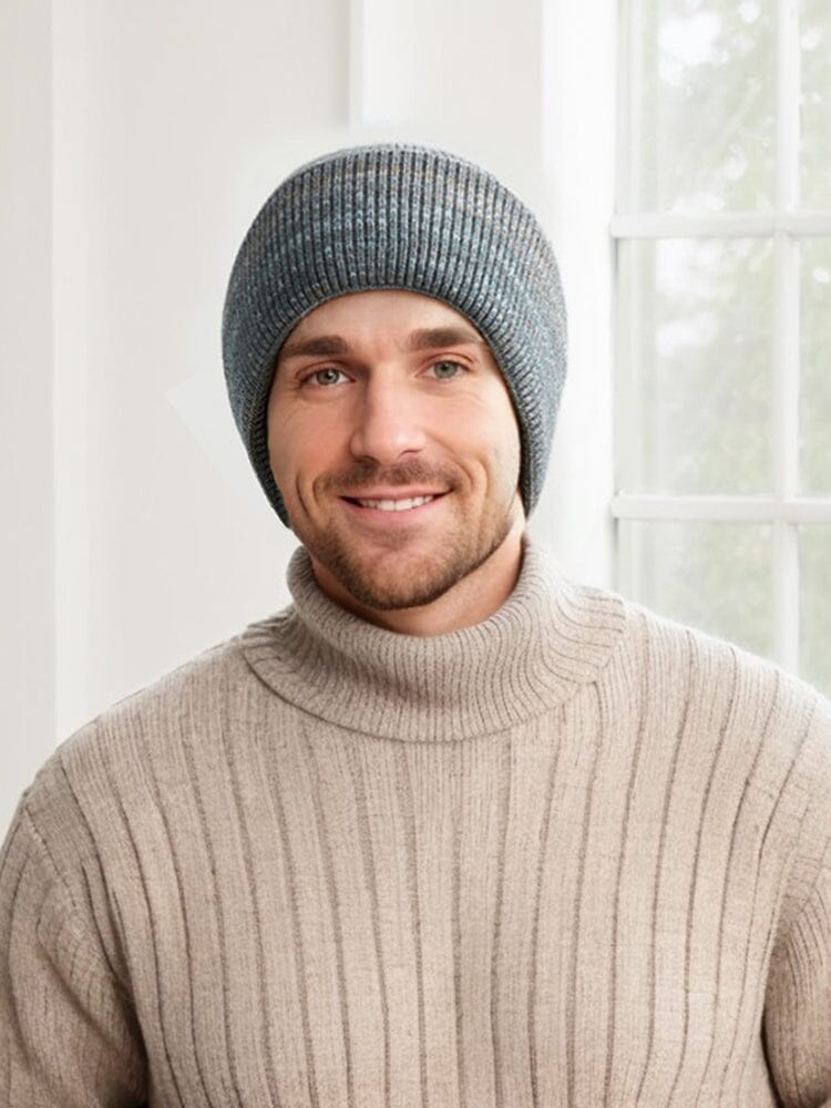 Stylish Soft Strick Cuffed Beanie