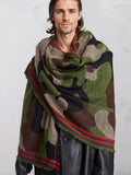 Stylish Soft Camo Schalkragen Schal