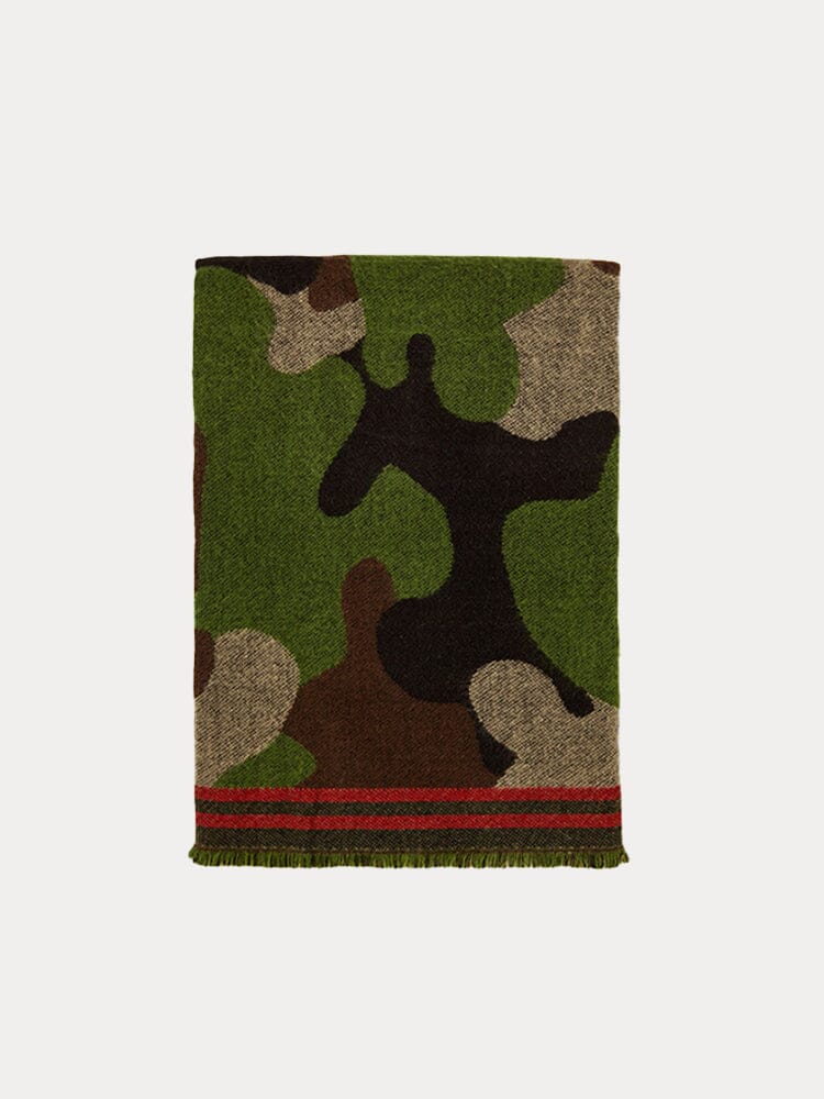 Stylish Soft Camo Schalkragen Schal