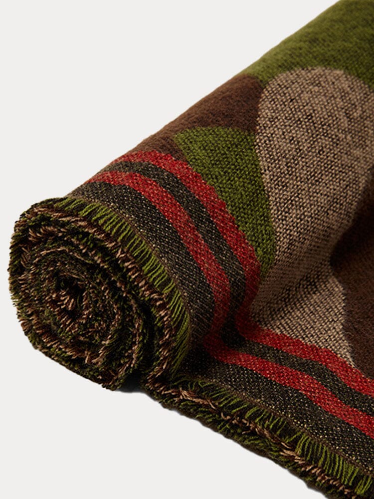 Stylish Soft Camo Schalkragen Schal