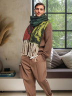 Soft Warm Tassel Schalkragen Schal