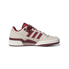 Sneaker Adidas Forum Low Beige Bordeaux in Leder und Suede