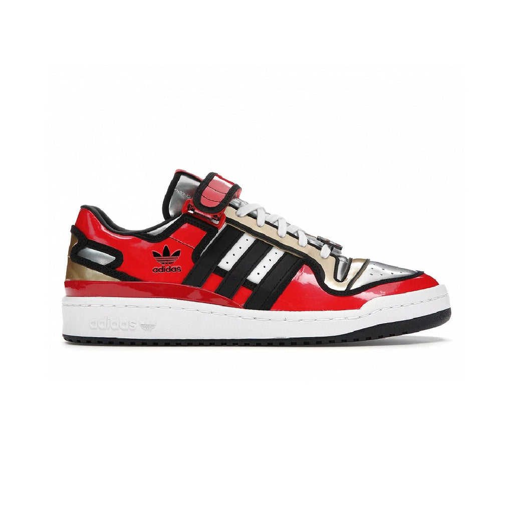 Sneaker Adidas Forum Low Duffman Rot Schwarz Weiß