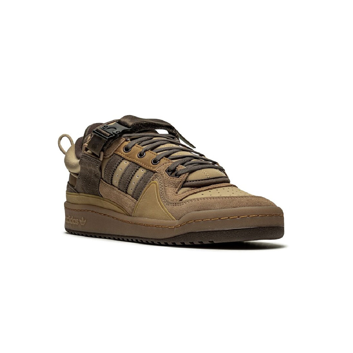 Sneaker Adidas Forum Low x Bad Bunny Braun Caffè in Suede