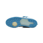 Sneaker Adidas Forum Low x Bad Bunny Hellblau Pastello in Suede