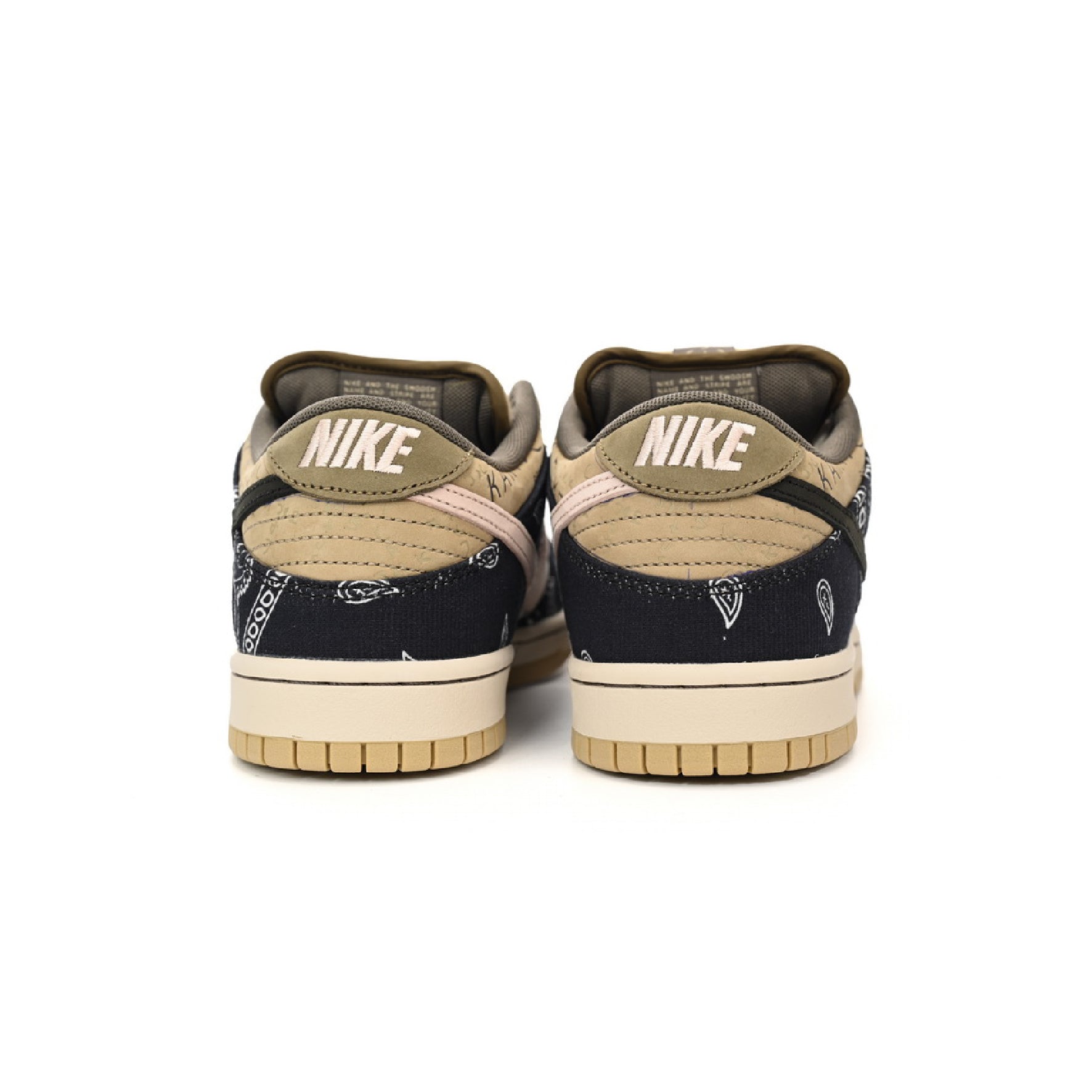 Nike Dunk Low SB Travis Scott Bandana und Beige Herren