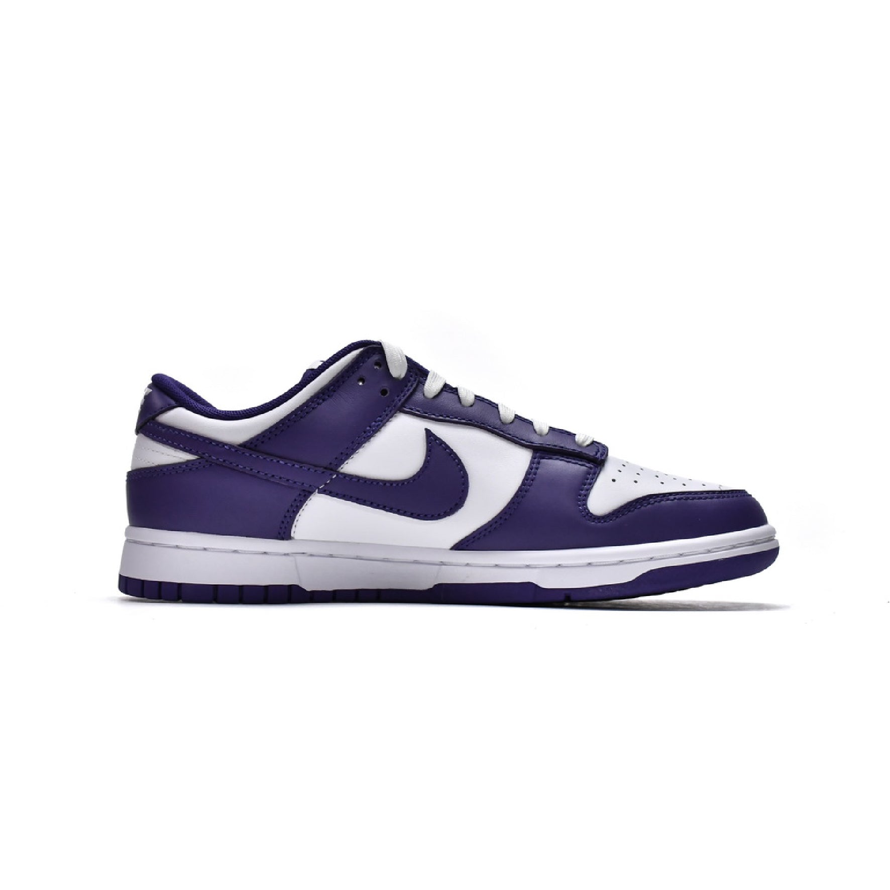 Nike Dunk Low Violett Court und Weiß Schuhe Herren