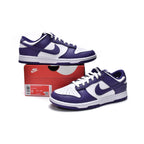 Nike Dunk Low Violett Court und Weiß Schuhe Herren