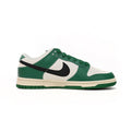 Nike Dunk Low Weiß und Grün Lottery Schuhe da Ginnastica Herren