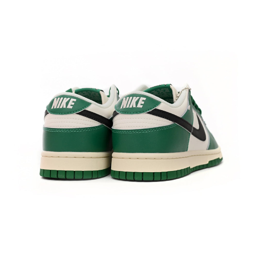 Nike Dunk Low Weiß und Grün Lottery Schuhe da Ginnastica Herren
