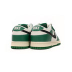 Nike Dunk Low Weiß und Grün Lottery Schuhe da Ginnastica Herren