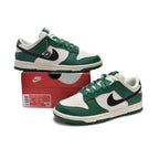 Nike Dunk Low Weiß und Grün Lottery Schuhe da Ginnastica Herren