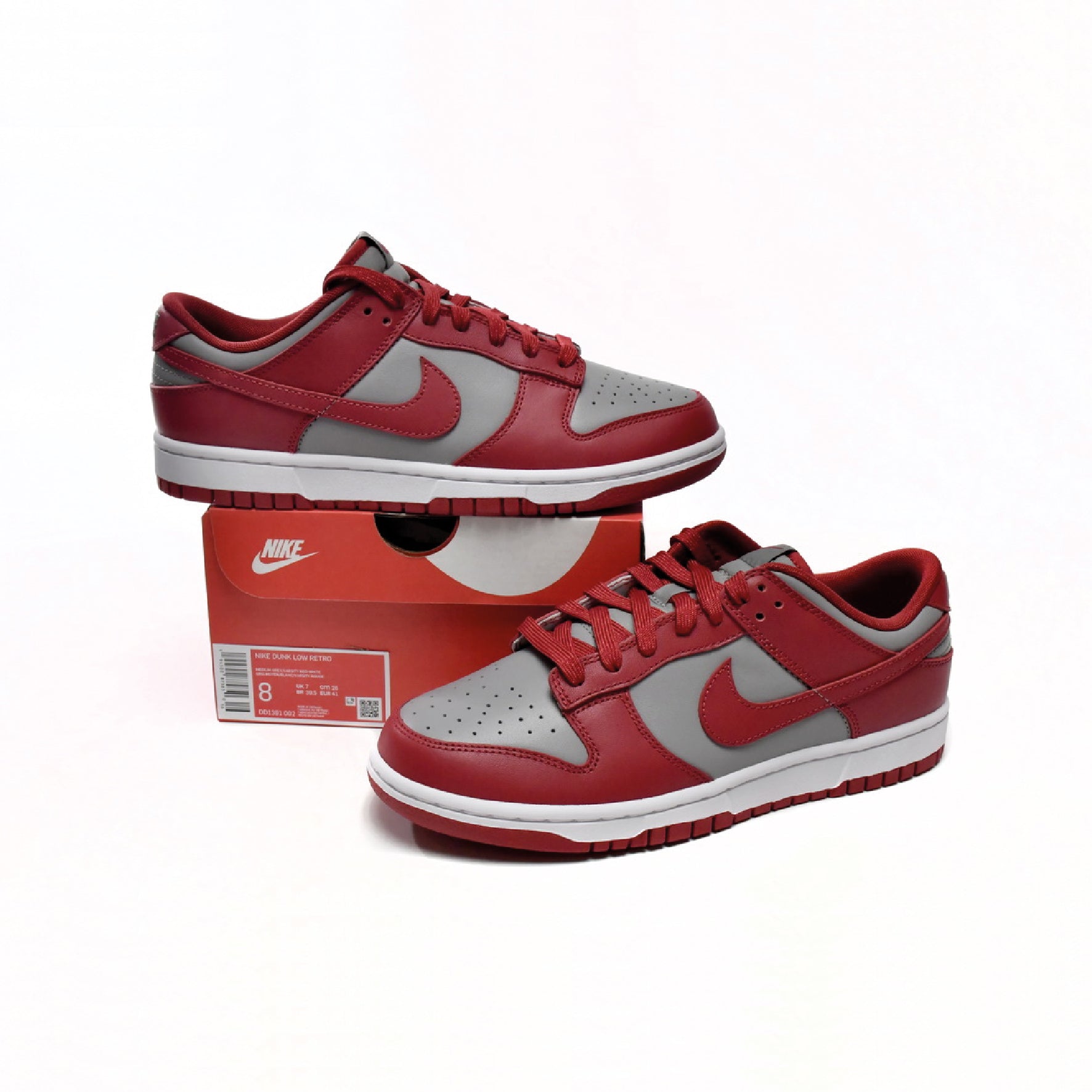 Nike Dunk Low Rot und Grau UNLV Herren