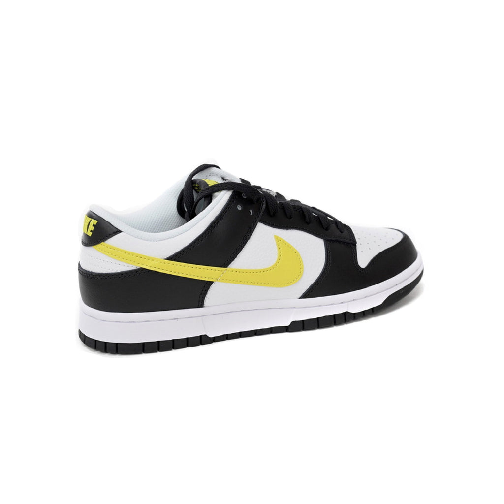 Nike Dunk Low Schwarz Gelb Ottico und Weiß Schuhe Herren