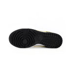 Nike Dunk Low Schwarz Gelb Ottico und Weiß Schuhe Herren