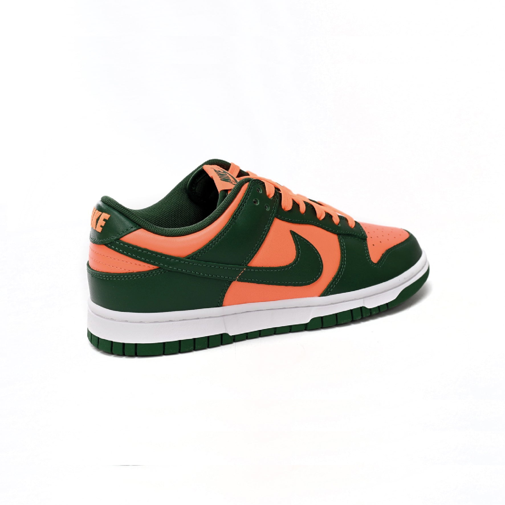 Nike Dunk Low Grün und Orange Schuhe Herren