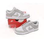 Nike Dunk Low Grau Nebbia und Weiß Schuhe Herren