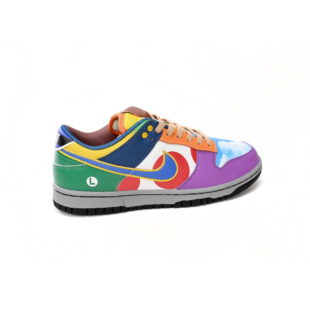 Nike Dunk Low Multicolore What the Super Mario Herren