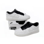 Nike Dunk Low Weiß und Schwarz x CLOT Fragment Sneaker Herren Damen