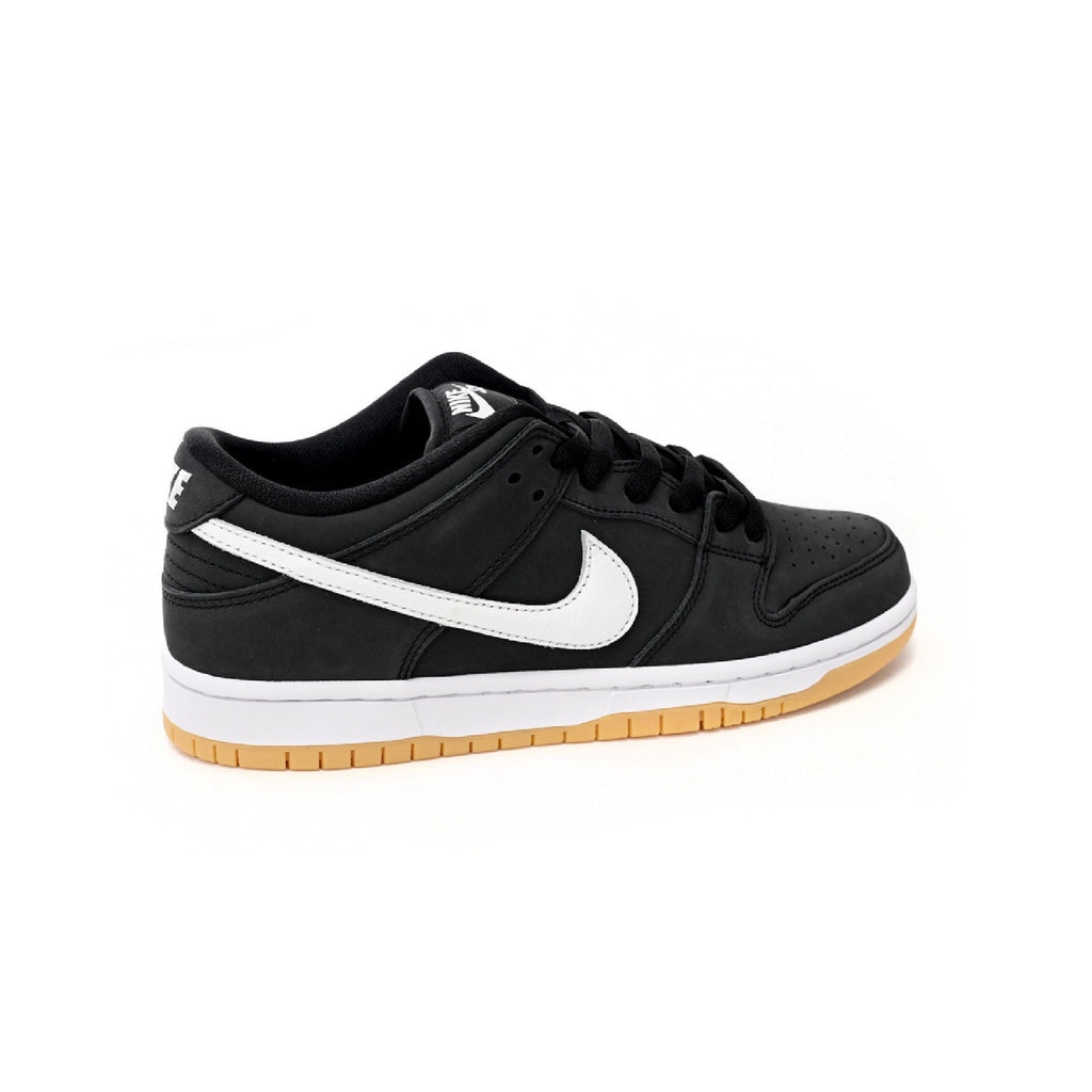 Nike Dunk Low SB Schwarz und Weiß Sohle Gum Herren