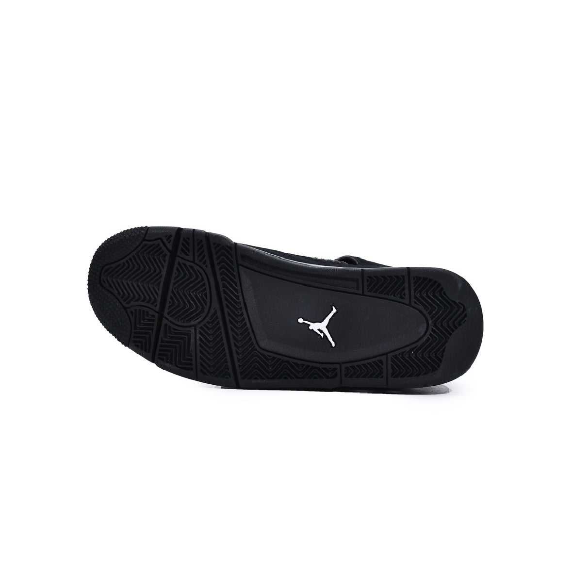 Nike Air Jordan 4 Retro Schwarz Cat Total Schwarz Herren