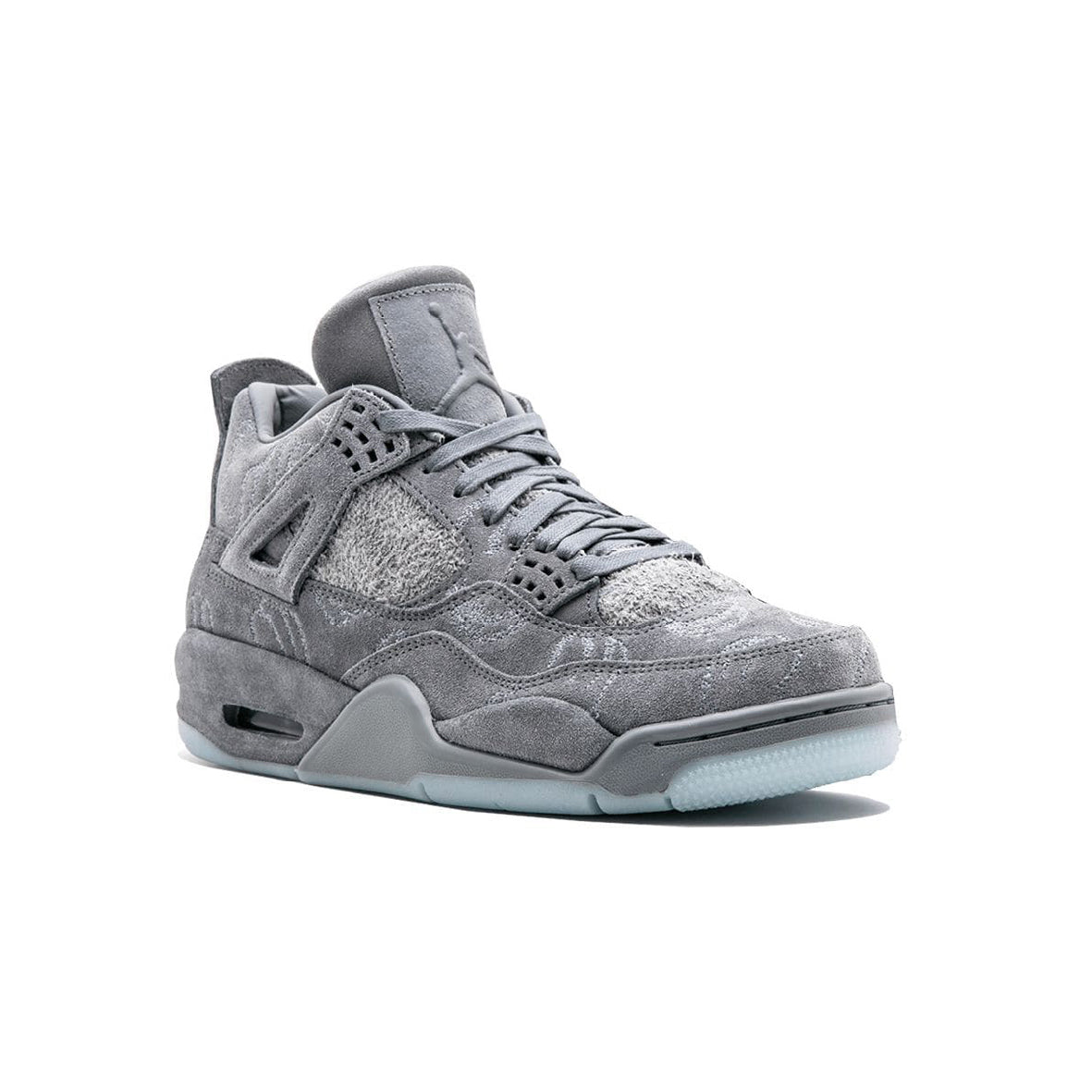 Nike Air Jordan 4 Retro Kaws Grau Suede Limited Edition Herren