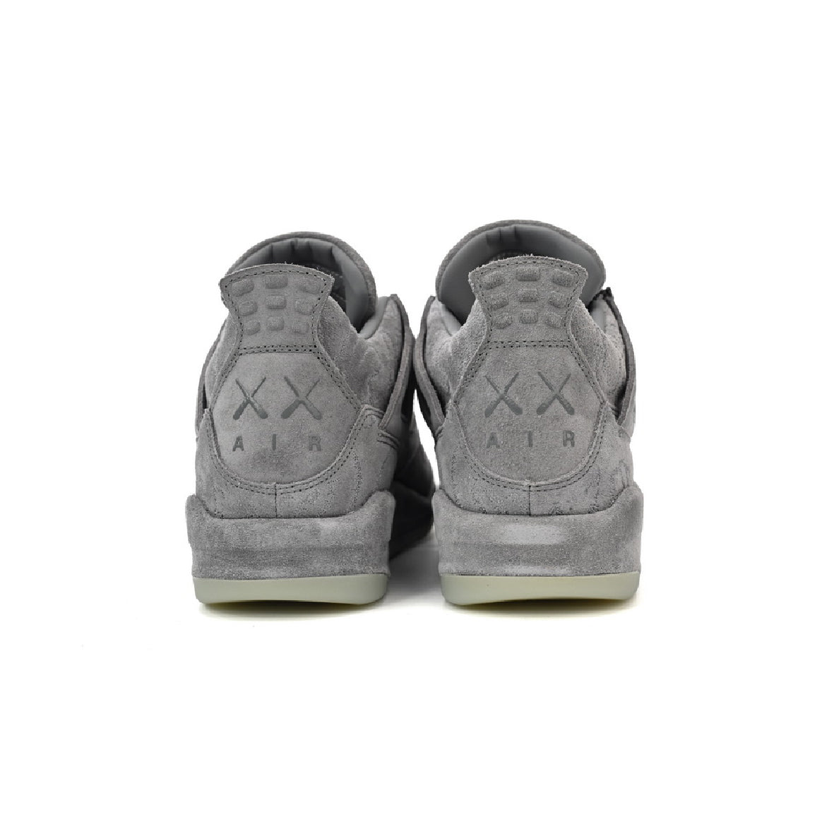 Nike Air Jordan 4 Retro Kaws Grau Suede Limited Edition Herren