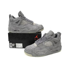 Nike Air Jordan 4 Retro Kaws Grau Suede Limited Edition Herren