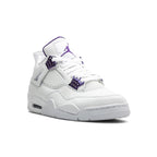 Nike Air Jordan 4 Retro Metallic Violett Weiß Violett Herren
