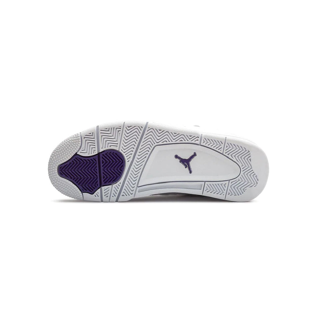 Nike Air Jordan 4 Retro Metallic Violett Weiß Violett Herren