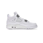 Nike Air Jordan 4 Retro Pure Money Weiß Silber Herren