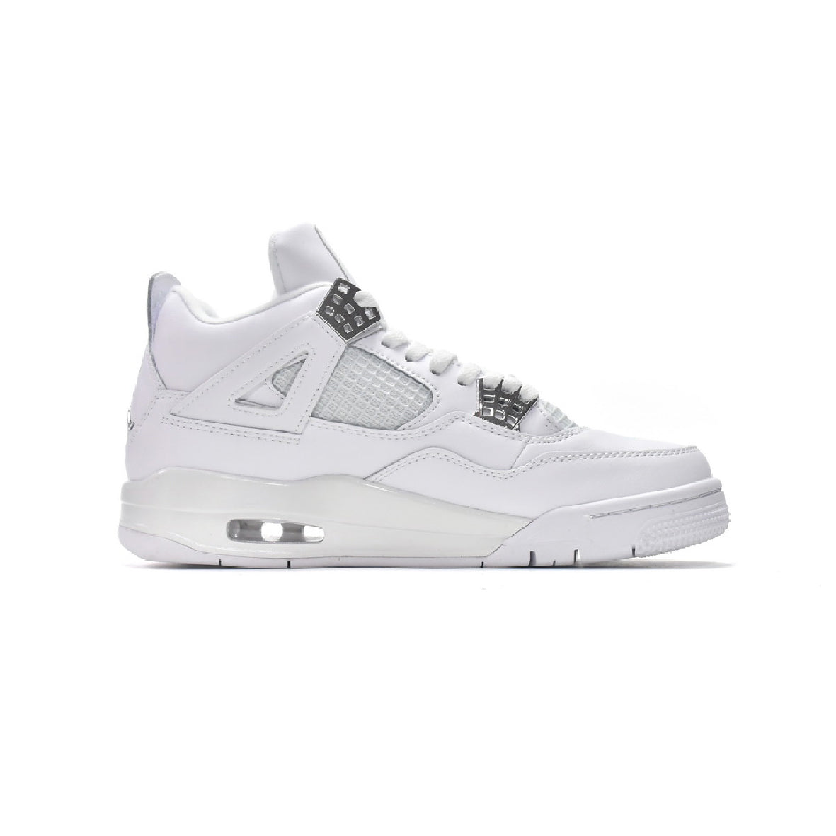 Nike Air Jordan 4 Retro Pure Money Weiß Silber Herren