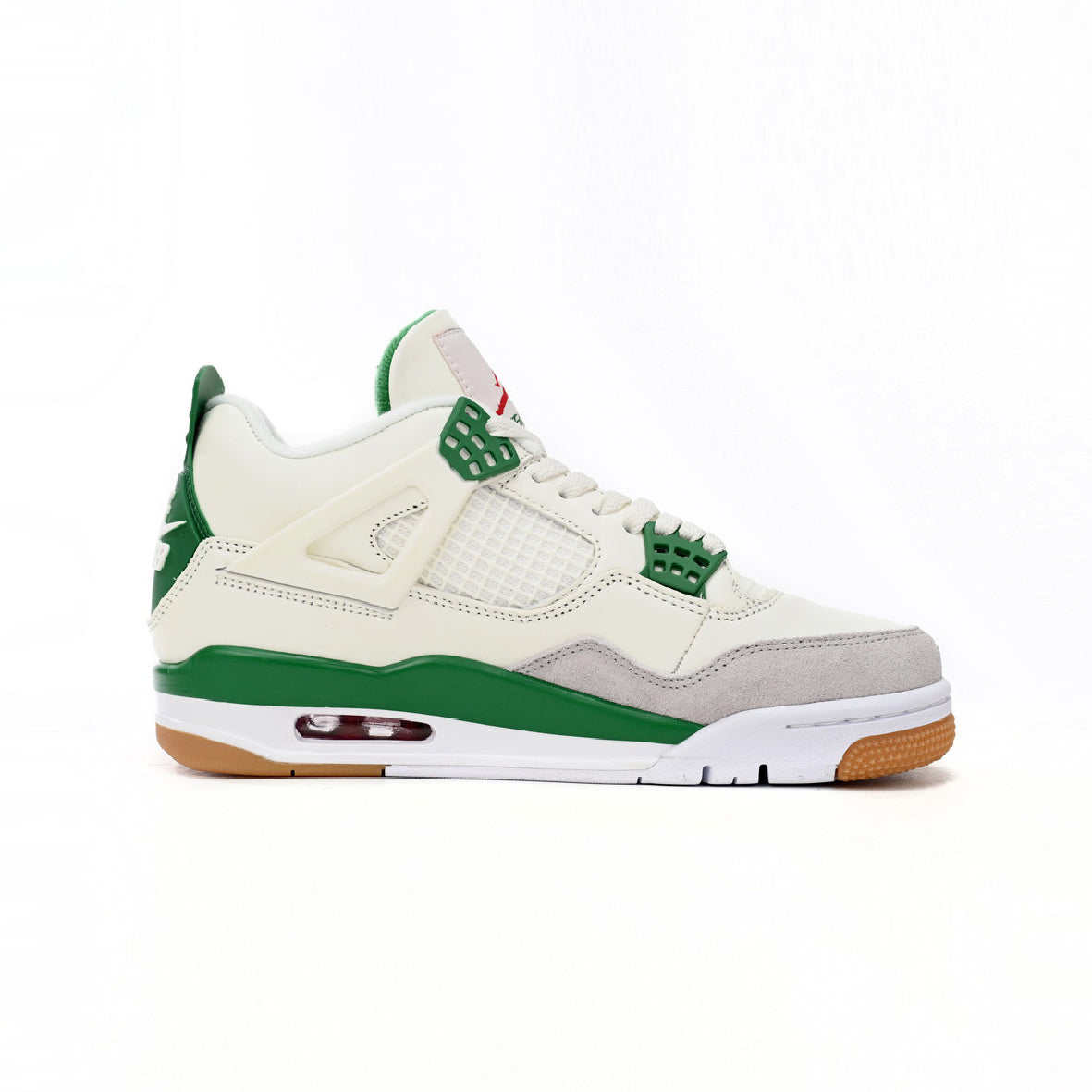 Nike Air Jordan 4 Retro SB Grün Pino Weiß Herren
