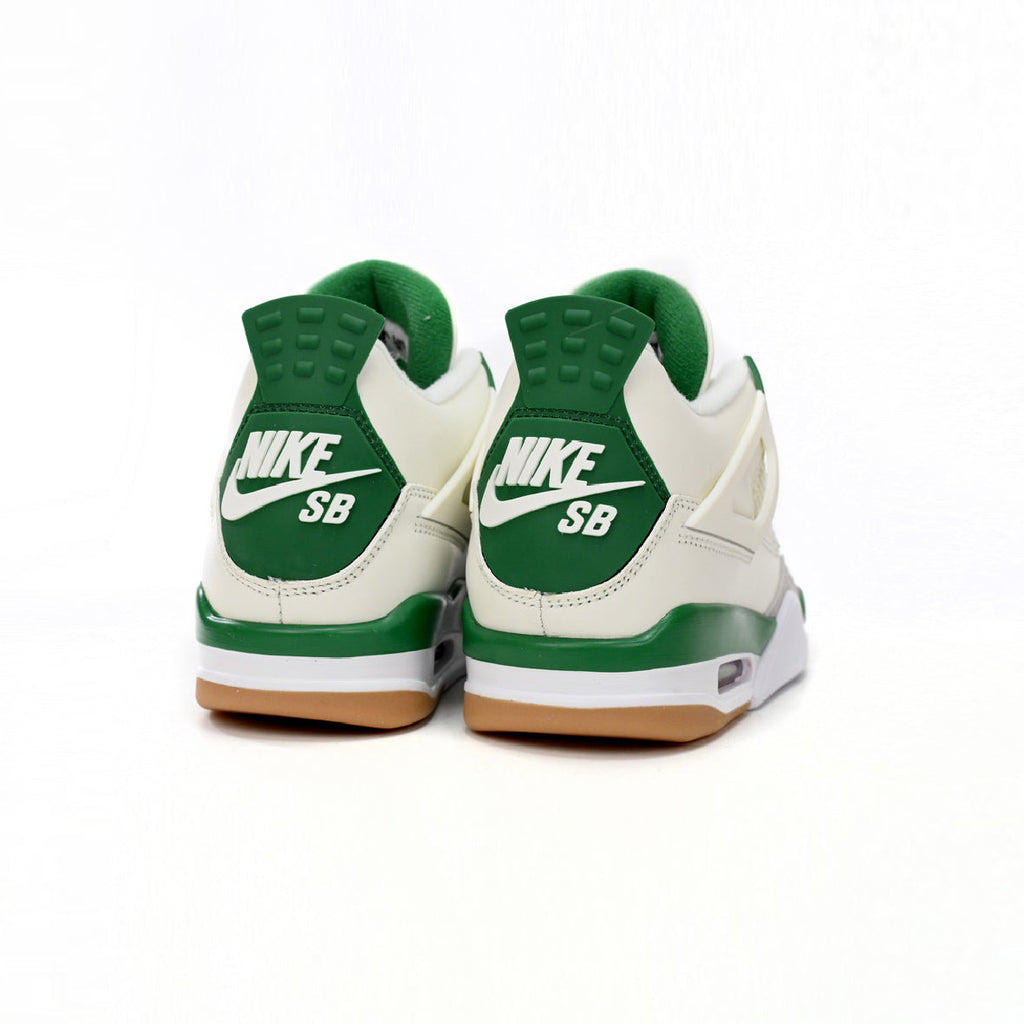Nike Air Jordan 4 Retro SB Grün Pino Weiß Herren
