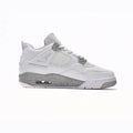 Nike Air Jordan 4 Retro Weiß Oreo Weiß Grau Herren