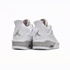 Nike Air Jordan 4 Retro Weiß Oreo Weiß Grau Herren