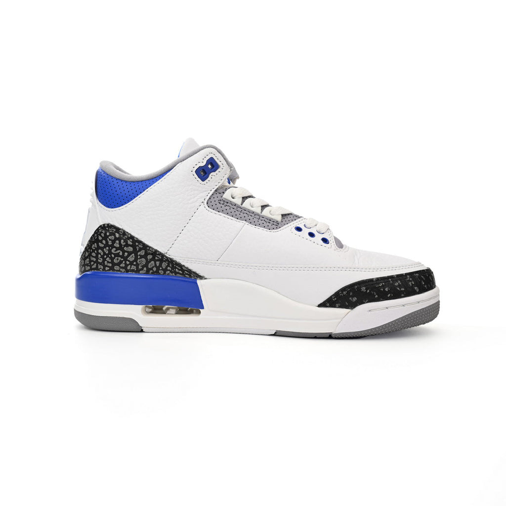 Nike Air Jordan 3 Retro Racer Blau/Weiß Cemento Ikonisch
