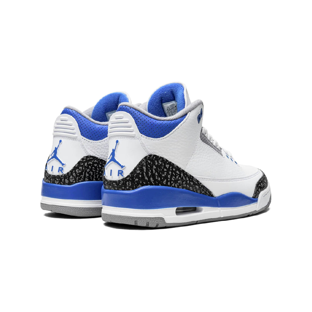 Nike Air Jordan 3 Retro Racer Blau/Weiß Cemento Ikonisch