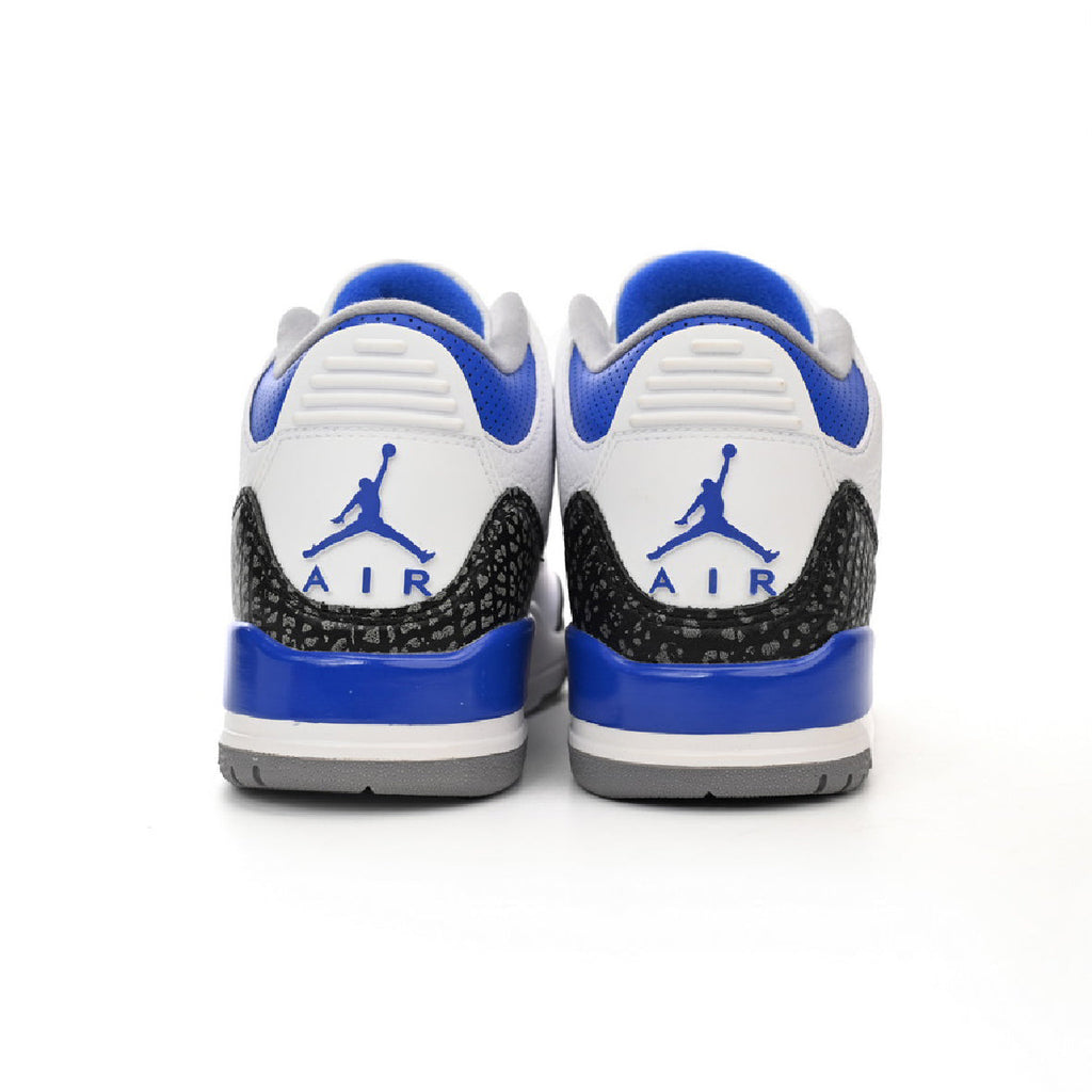 Nike Air Jordan 3 Retro Racer Blau/Weiß Cemento Ikonisch