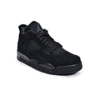 Nike Air Jordan 4 Retro Schwarz Cat Total Schwarz Herren