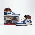 Nike Air Jordan 1 Retro High Union Los Angeles Blau Rot Weiß