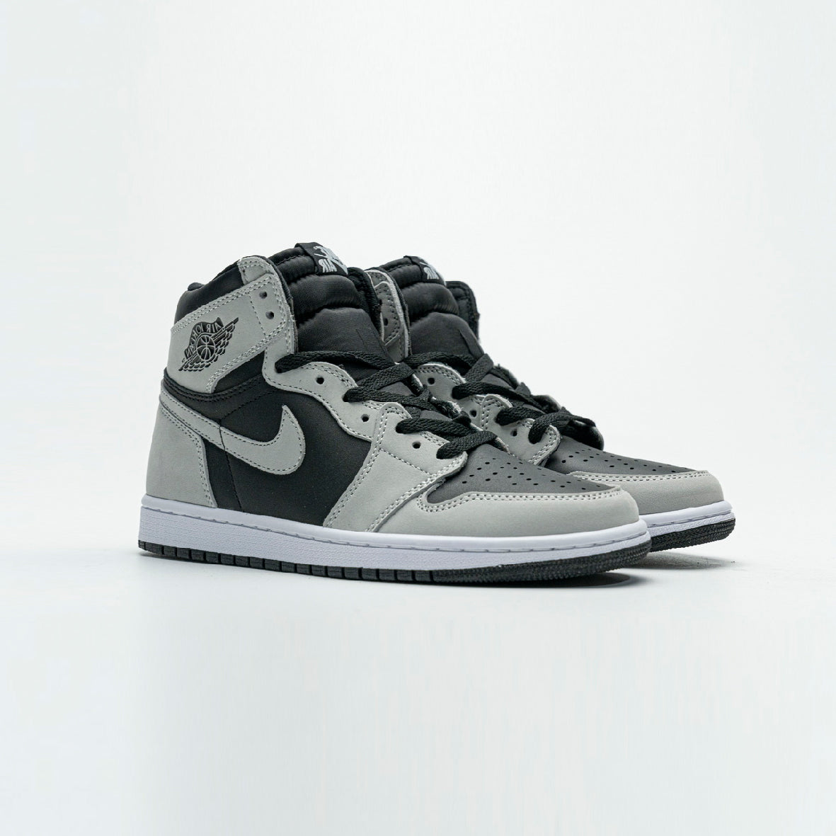 Nike Air Jordan 1 Retro High Shadow 2.0 Grau Schwarz Herren Damen