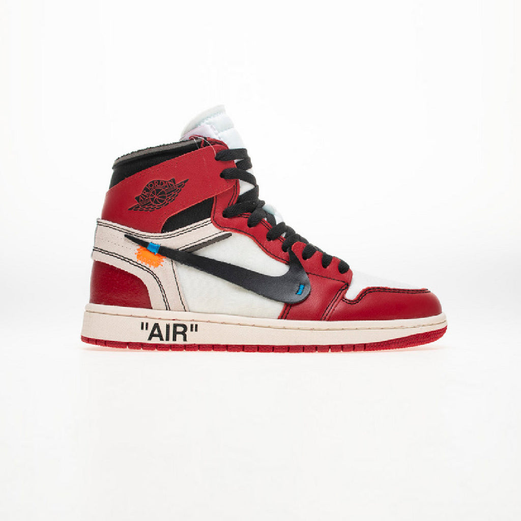 Nike Air Jordan 1 Retro High x Off-Weiß Chicago Rot Weiß Schwarz