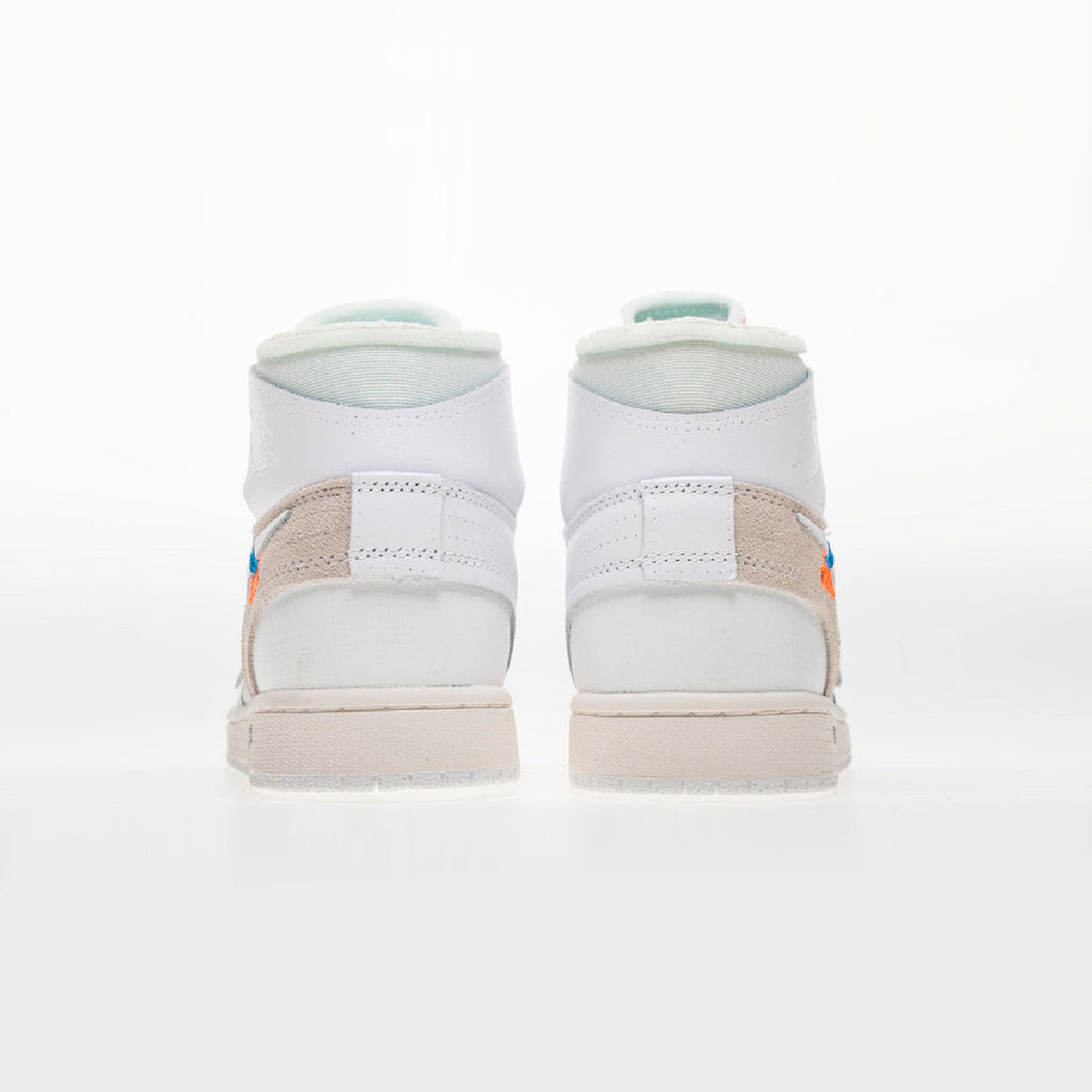 Nike Air Jordan 1 Retro High x Off-Weiß Euro Weiß Neutro Herren Damen