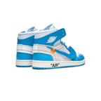Nike Air Jordan 1 Retro High x Off-Weiß University Blau Weiß Hellblau